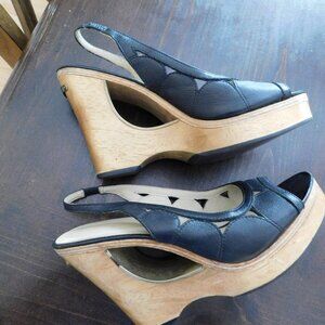 Michael Kors - Size 10 M - Black Vintage Heels - Used - Good Condition